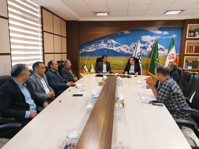 برگزاری نشست مشترک همایش مدیریت سبز پسماند با مرکز تحقیقات و آموزش کشاورزی و منابع طبیعی استان اردبیل